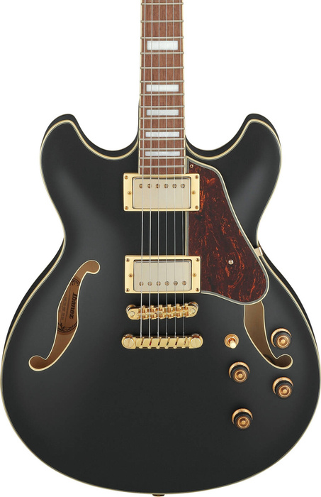 Gitara elektryczna Ibanez AS73G-BKF Artcore Hollowbody Guitar Black Flat