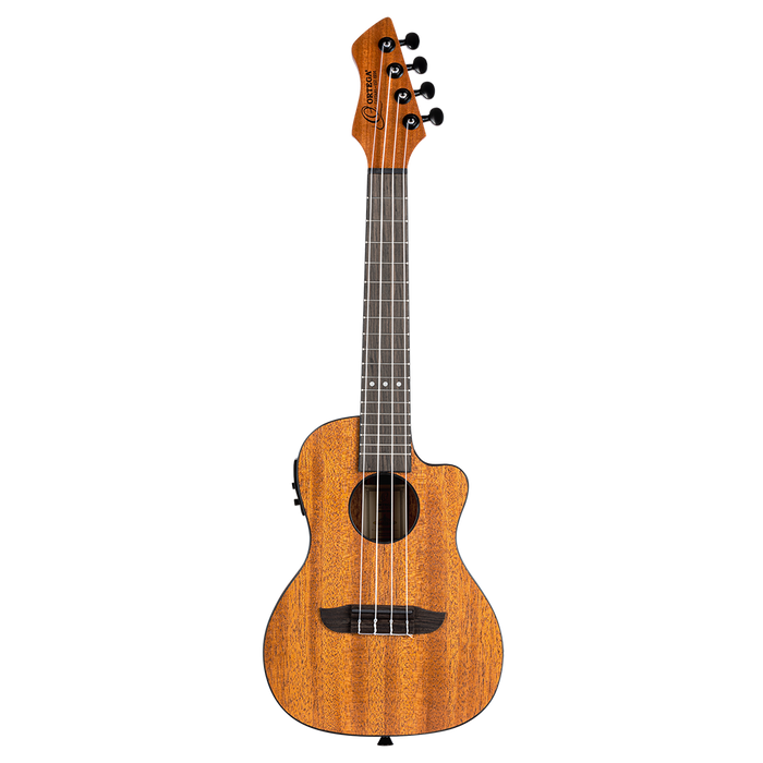 Ukulele koncertowe elektroakustyczne Ortega RUHZ-CE-MM Horizon mahoń naturalne