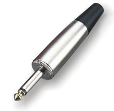 Wtyk Jack 6.3 mm mono niklowany Roxtone RJ015M