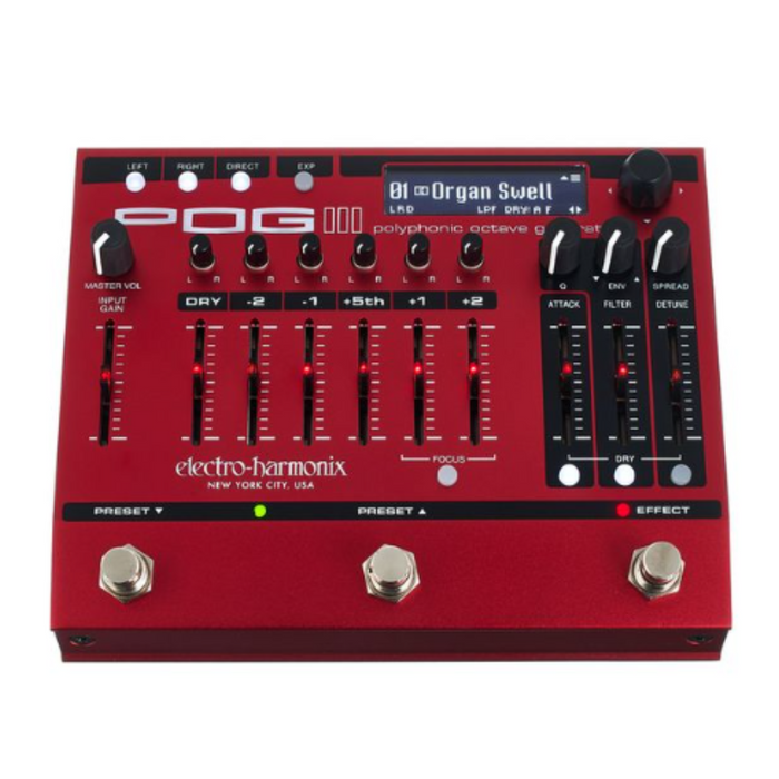 POG3 Electro Harmonix efekt gitarowy Polyphonic Octave Generator Oktawer