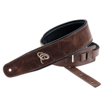 Pas do gitary skórzany Ortega OSCL-4 Vintage Brown brązowy