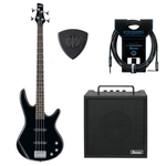 Zestaw gitara basowa Ibanez GSR180-BK z combo + akcesoria
