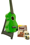 Zestaw Ukulele Noir NU1S Baton Rouge zielone + akcesoria