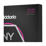 Struny do gitary basowej D'Addario NYXL45100 Regular Light 45-100 Long Scale
