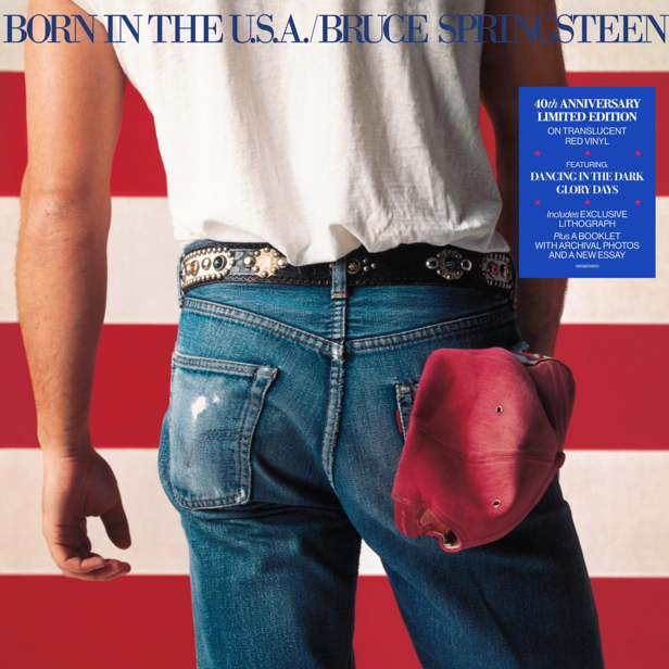 Bruce Springsteen - Born in the U.S.A. LP czerwona płyta winylowa