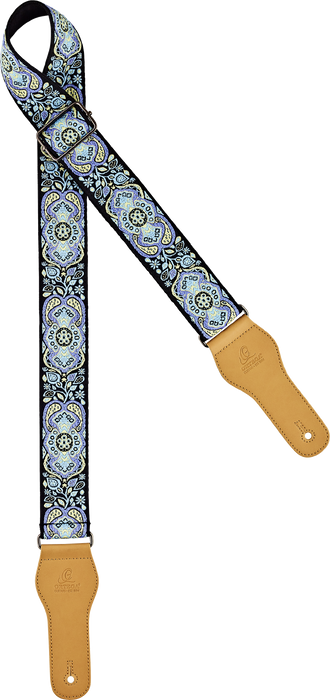 Pas do gitary bawełniany Ortega OCS-550 Creative Classic Blue