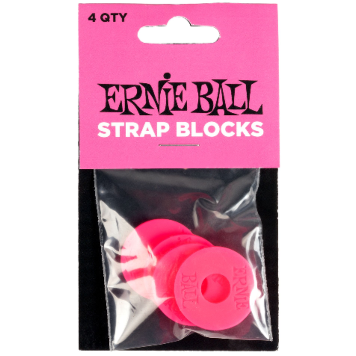 Strap lock Ernie Ball 5623 do gitary elektrycznej różowy