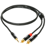 Kabel audio KLOTZ mini Jack/2xRCA 1.5m 1x0.22 mm² KY7-150