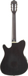 Gitara elektro-klasyczna Ibanez TOD10N-TKF Tim Henson Signature nylonowe struny Transparent Black Flat