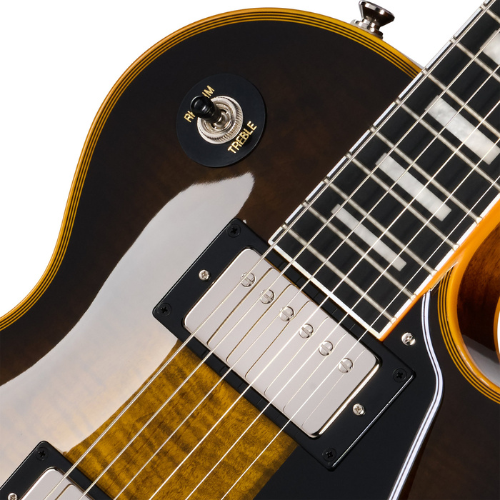 Epiphone Exclusive Les Paul Custom Widow (z Premium Gig Bag) Yellow Burst gitara elektryczna