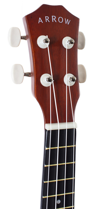 Ukulele sopranowe zestaw Arrow PB10 NT Soprano Natural Dark SET