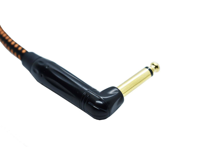 Kabel instrumentalny Red's Music Jk/Jk 0,3m 1x0.23mm² GCF1303BO