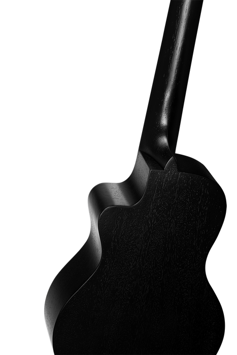 Ukulele koncertowe elektroakustyczne Ortega RUHZ-CE-SBK Horizon okoume czarne