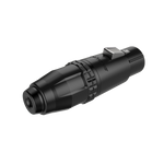 Wtyk XLR męski 3-pin wodoodporny IP67 Roxtone RX3MWP-BG