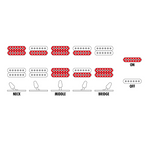 Zestaw gitarowy Ibanez GRG220PA1-BKB gitara elektryczna Superstrat z combo Peavey AUDITION i akcesoriami 