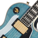 Epiphone EXCLUSIVE Les Paul Custom Quilt (z Premium Gig Bag) Ocean Blue gitara elektryczna