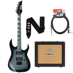 Zestaw gitara elektryczna Ibanez GRG121DX-MGS GRG superstrat z combo Orange CRUSH 20RT-BK