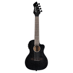 Ukulele koncertowe elektroakustyczne Ortega RUHZ-CE-SBK Horizon okoume czarne