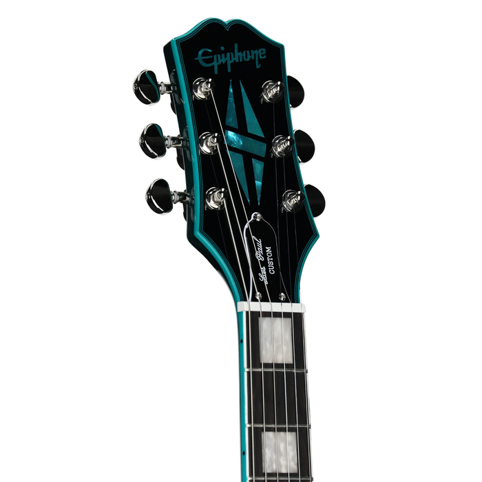 Epiphone Exclusive Les Paul Custom Widow Peacock gitara elektryczna