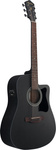 Gitara elektroakustyczna Ibanez V44CE-WK Weathered Black Open Pore