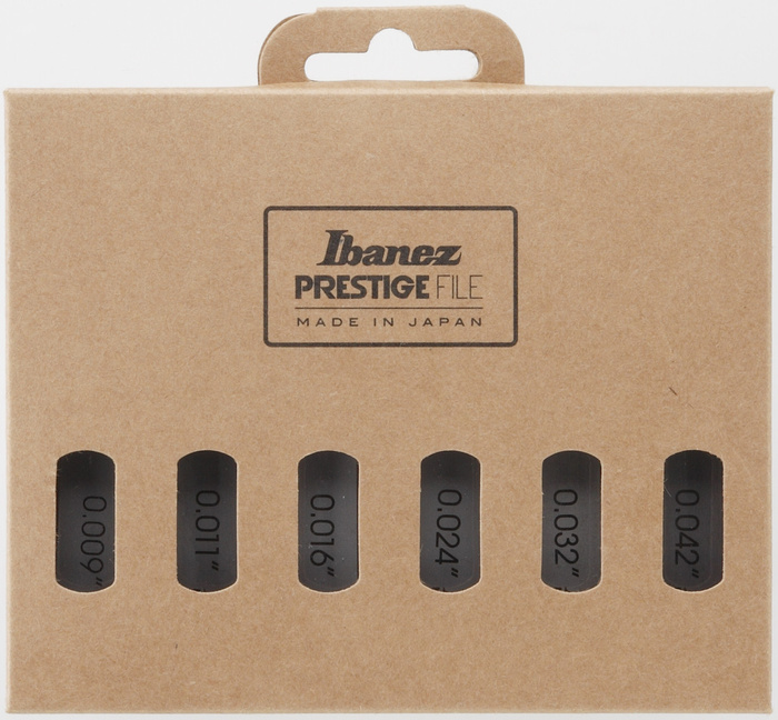 Zestaw pilników Ibanez 4449EG6X do gitar elektrycznych (.009,.011,.016,.024,.032,.042)
