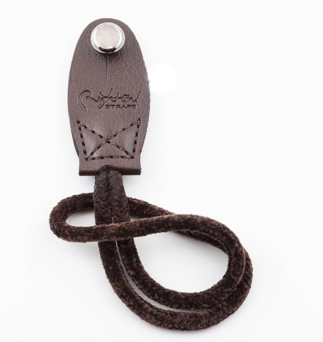 Linka do mocowania pasa gitarowego Strap-Link Pro RightOn brązowa
