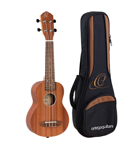 Ukulele sopranowe z pokrowcem Ortega RFU10S