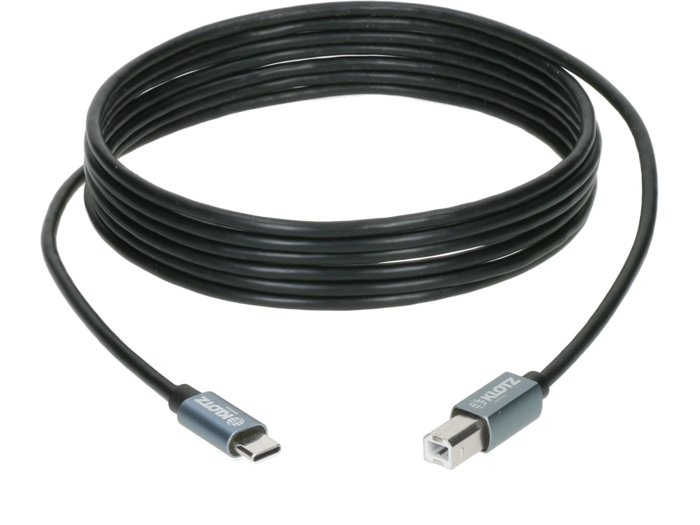 Kabel USB C - USB B Klotz USB-CB-3.0 3m USB 2.0 High Speed