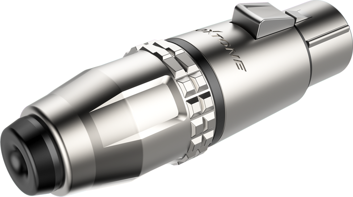 Wtyk XLR żeński 3-pin wodoodporny IP67 Roxtone RX3FWP-NG