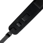 Pas do gitary Richter Luxury Bullneck Wild Black czarny skórzany