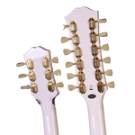 Epiphone EXCLUSIVE EDS-1275 Doubleneck - z Hard Case Alpine White gitara elektryczna