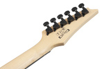 Zestaw gitara elektryczna Ibanez GRGR131EX-BKF GIO Black Flat z dedykowanym pokrowcem Ibanez IGB540-BK