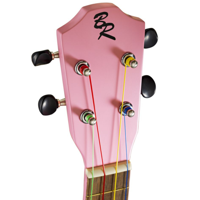 Ukulele sopranowe dla dzieci Baton Rouge UR1-S różowe