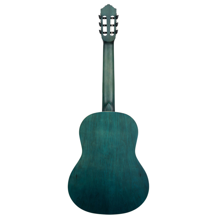 Zestaw gitara klasyczna 4/4 Ortega RST5MOC niebieska z pokrowcem