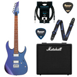 Zestaw gitara elektryczna Ibanez GRG121SP-BMC z combo Marshall CODE 25W + akcesoria