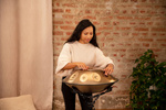 Handpan MEINL Sonic Energy Sensory HPSTL100 D Kurd 10 Stainless Steel 440 Hz