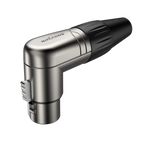 Gniazdo XLR żeńskie kątowe 3-pin Roxtone RX3RMP-NT