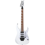 Zestaw gitara elektryczna Ibanez RG450DXB-WH biała z combo gitarowym Peavey RAGE 258