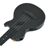 Ukulele koncertowe Cascha Carbon Fibre EQ HH 2258E czarne ukulele z pick-upem