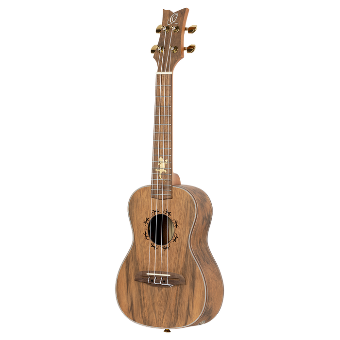 Ukulele koncertowe elektroakustyczne Ortega LIZARD-CC-GB paldao + pokrowiec
