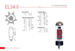 EL34II JJ Electronic lampa elektronowa - dobrana para