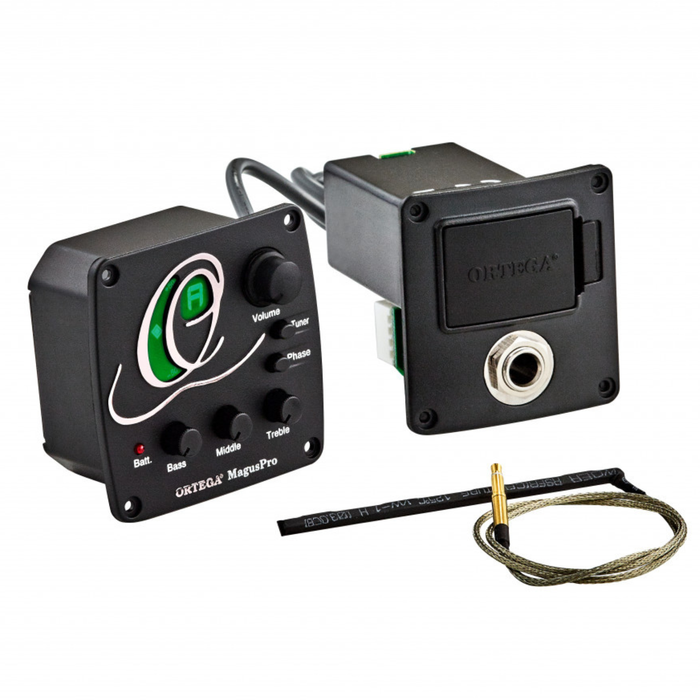 Gitara elektroklasyczna Ortega RCE138-T4STR bordowa 4/4 z pokrowcem