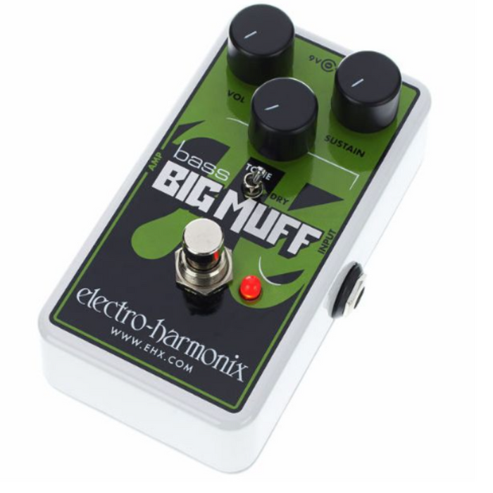 Nano Bass Big Muff Pi Electro Harmonix efekt basowy Fuzz Distortion