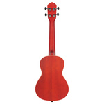 Ukulele koncertowe Ortega RUFIRE Earth Series czerwone ukulele Fire Red