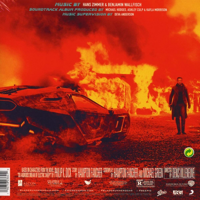Hans Zimmer & Benjamin Wallfisch - Blade Runner 2049 płyta winylowa 2LP