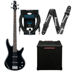 Zestaw gitara basowa Ibanez GSR180-BK z combo Promethean  + akcesoria