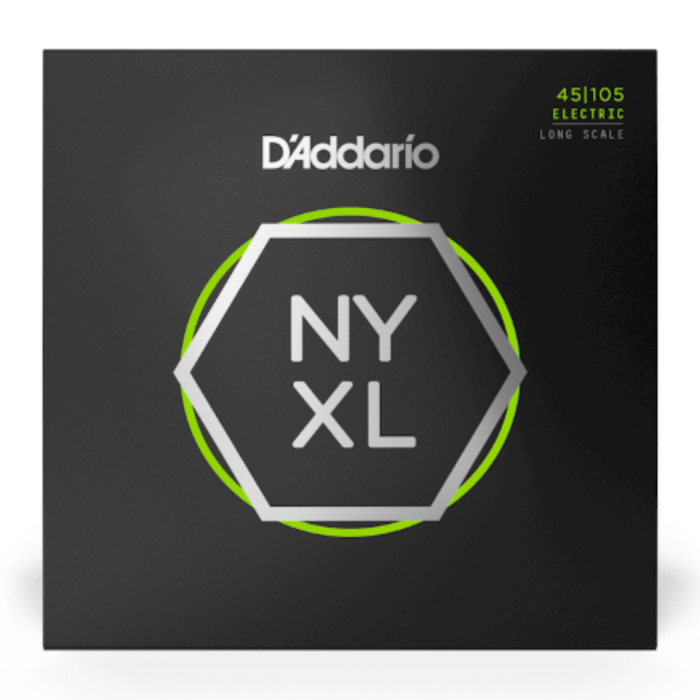 Struny do gitary basowej D'Addario NYXL45105 Regular Light Top/Medium Bottom 45-105 Long Scale