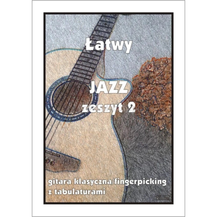 Zestaw Łatwy Jazz na gitarę zeszyt 1 i 2 - nuty na gitarę z tabulaturą
