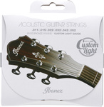 Struny do gitary akustycznej 6-strunowej Ibanez IACS62C 11-52 Custom Light (1 komplet)