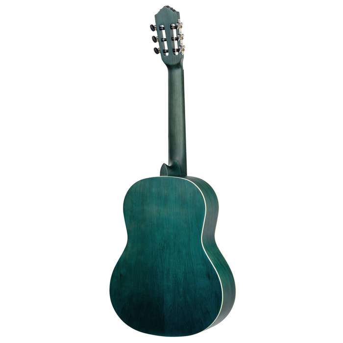 Zestaw gitara klasyczna 4/4 Ortega RST5MOC niebieska z pokrowcem